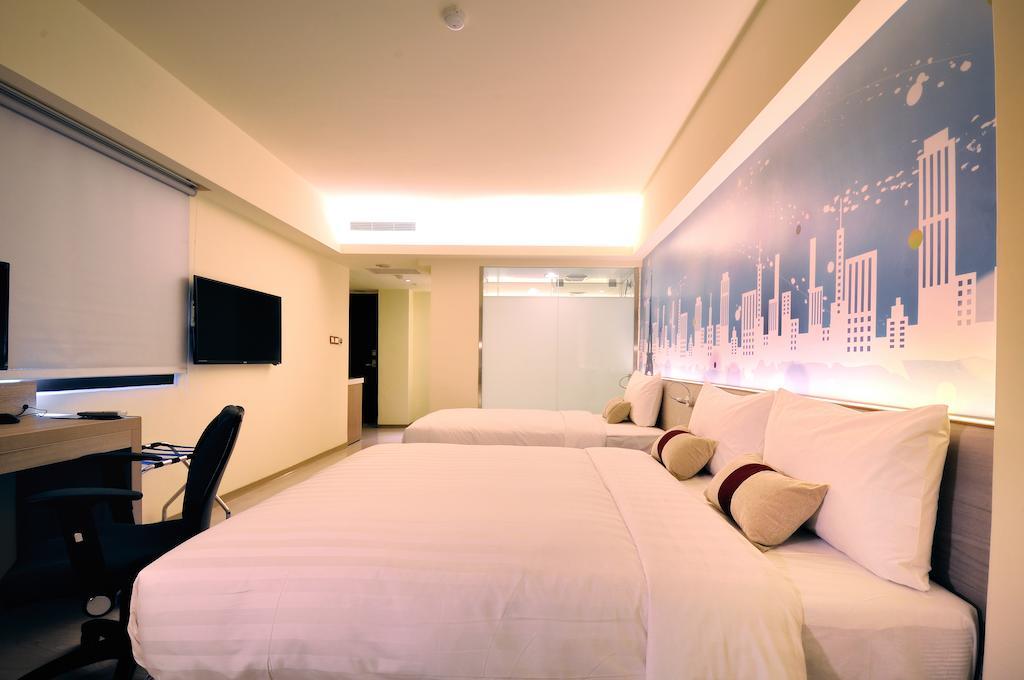 Audi Garden Business Hotel Taoyuan Dış mekan fotoğraf